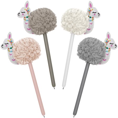 Stylos pompons Lama