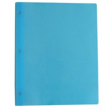 Couverture de présentation à trois attaches Poly Tang bleu clair