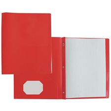 Couverture de présentation Poly Tang rouge