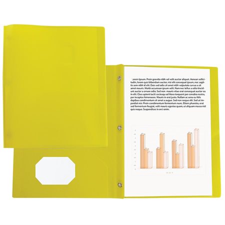 Poly Tang Report Cover yellow