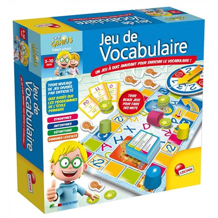 PETIT GENIE VOCABOLAIRE FRANCAIS