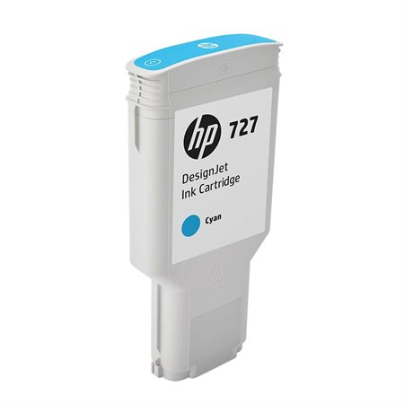 Cartouche jet d'encre à haut rendement HP 727 cyan