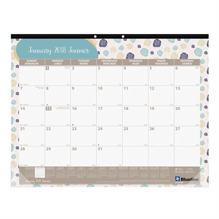 Daisy Monthly Desk Pad (2018)