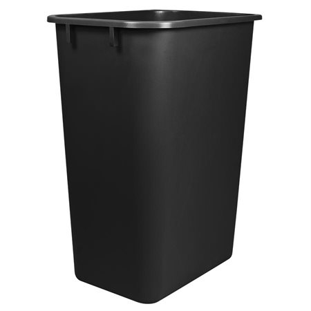 Plastic Rectangular Wastebasket 15-1 / 4 x 11 x 20"H