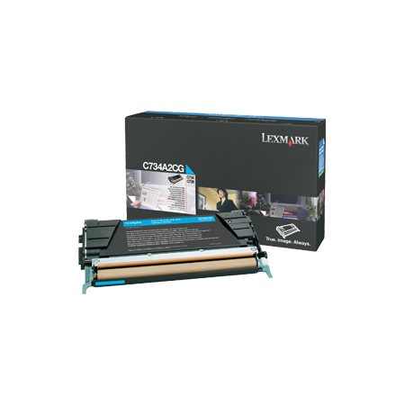 Cartouche de toner C734 cyan