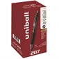 Super Ink Rolling Retractable Ballpoint Pens 0.7 mm. Pack of 36. black