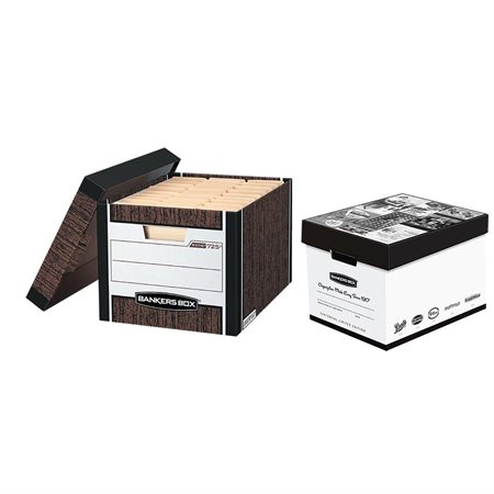 Boîte d'entreposage du centenaire Fellowes