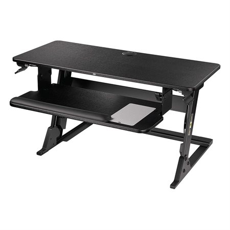 Precision Sit-Stand Desk black