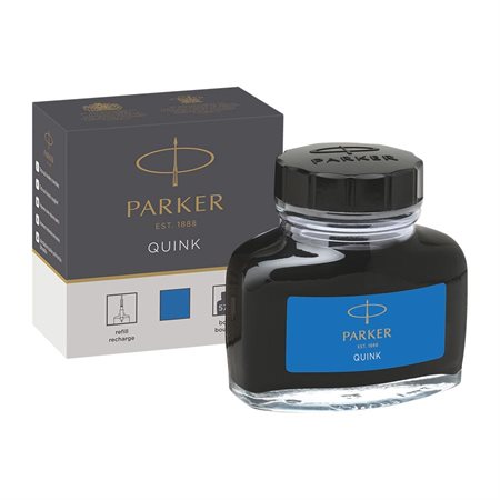 Quink ink bottle washable blue