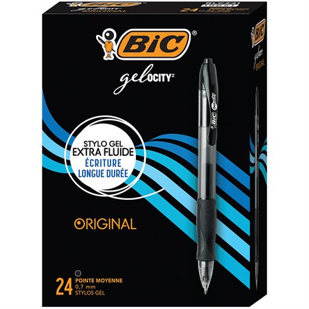 Stylos à bille roulante rétractable Gel-Ocity™ Original noir