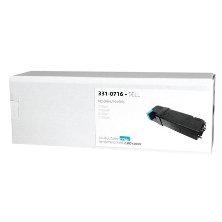 Compatible Toner Catridge (Alternative to Dell 2150 / 2155) cyan