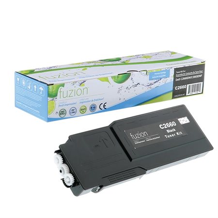 Cartouche de toner compatible (Alternative à Dell C2660 / C2665) noir