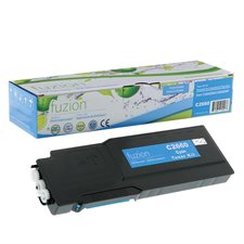 Cartouche de toner compatible (Alternative à Dell C2660/C2665) cyan