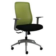 Fauteuil à dossier moyen Era lime