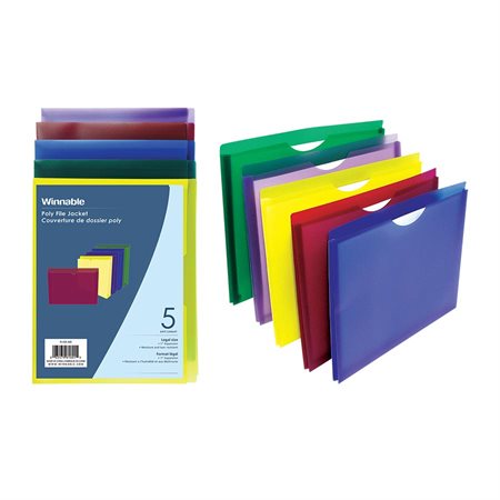 Poly FIle Pockets legal format