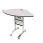 Tucana Conference Table Quarter-Round Table Top, 30 x 30" grey