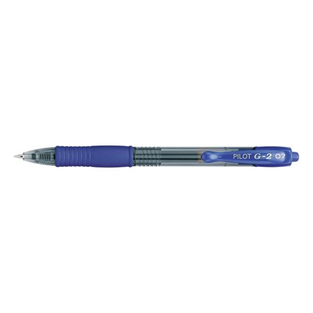 Stylos à bille roulante rétractable G2 0,7 mm bleu