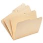 Reversible File Folders 13-1 / 2-pt. Manila. 10% post-consumer fibre. legal size