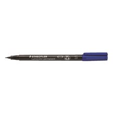Marqueur permanent Lumocolor® Super fine. 0.4 mm bleu