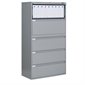 Classeurs latéraux Fileworks® 9300 Plus 5 tiroirs gris