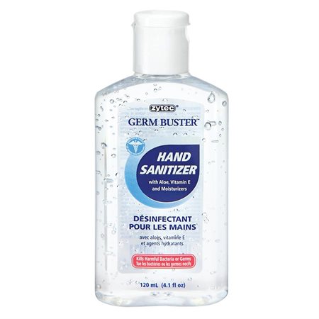 Gel désinfectant pour les mains Germ Buster Capuchon rabattable 120 ml