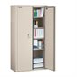 Fireproof Storage Cabinet 36 x 72 in. parchment