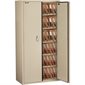 Fireproof Storage Cabinets with End Tab Inserts 36 x 72 in. parchment