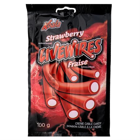 LIVEWIRES 100G STRAWBERRY