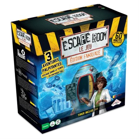 ESCAPE ROOM VOYAGE DANS LE TEMPS ED.FAMILIALE