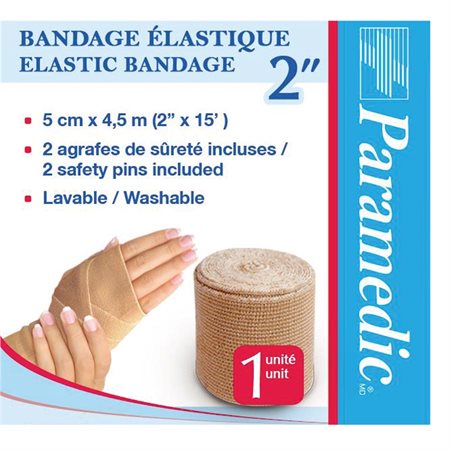 Bandage élastique 2" x 15 pi.