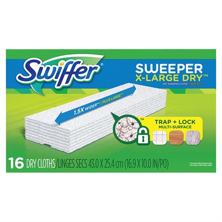 Recharge de linges secs Swiffer® X-Large