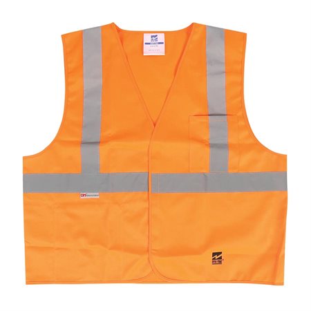 Veste de sécurité solide Open Road® Orange G-XG