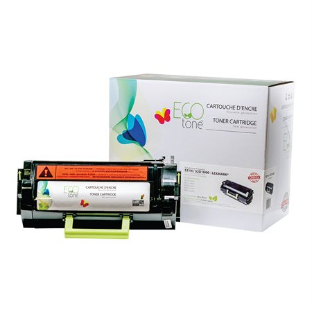 Cartouche de toner à haut rendement remise à neuf (Alternative à Lexmark 62D1H00)