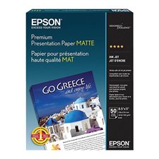 Papier pour présentation mat