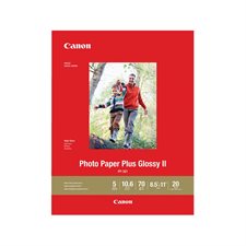 Papier photo Photo Paper Plus Glossy II 8-1/2 x 11"