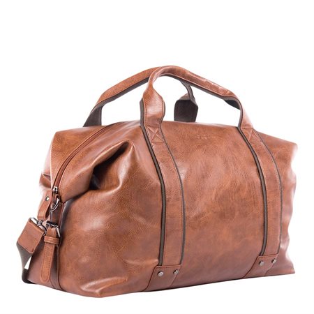 DUF623 Valentino Duffle Bag cognac