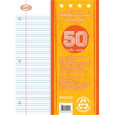 Writing Pad interlined and dotted
