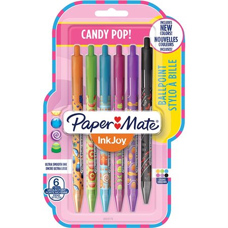 Stylos à bille rétractable InkJoy® Candy Pop!