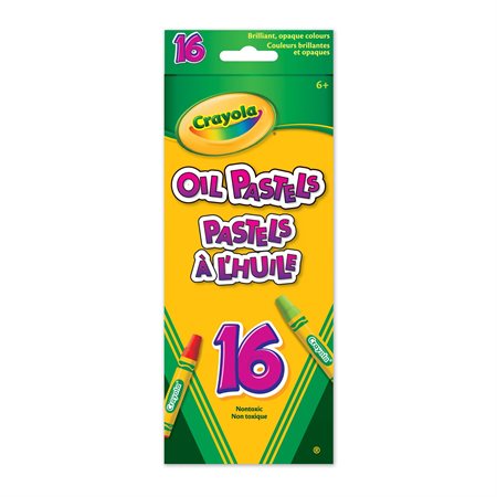 Pastels à l'huile Crayola, boîte de 16