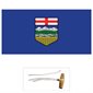 Drapeaux des provinces et territoires canadiens Alberta