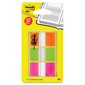 Post-it® Flags orange, green, pink