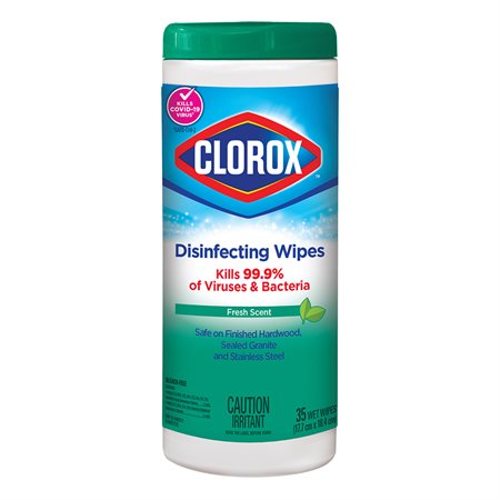 Clorox Disinfecting Wipes Fresh scent 35 wipes