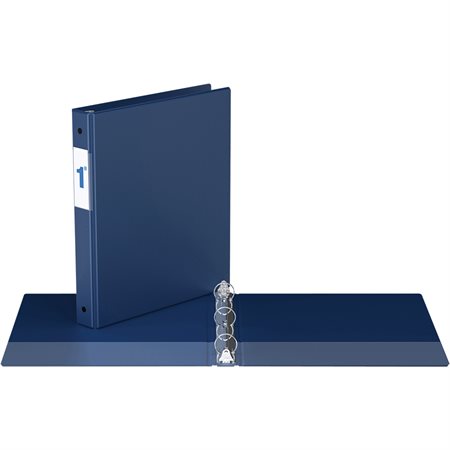 Round Ring Essential Binder 1 in. royal blue