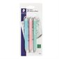 Retractable Eraser Holders Staedtler – Pack of 3 – Pastel Colors