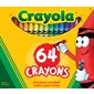 Crayons de cire Crayola® boite de 64