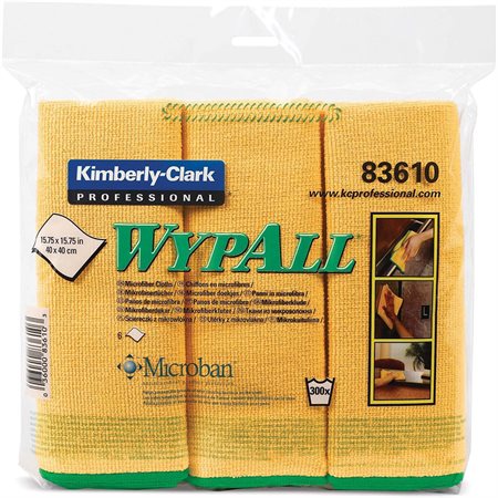 Chiffons microfibre WypAll® jaune