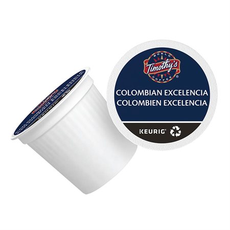 Café Timothy's™ Colombien excelencia, torréfaction médium