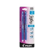 Stylo à bille roulante effaçable FriXion® Point Paquet de 2 bleu