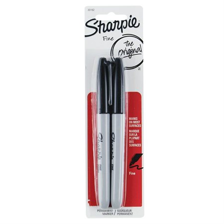 Marqueur fin Sharpie® Paquet de 2 noir