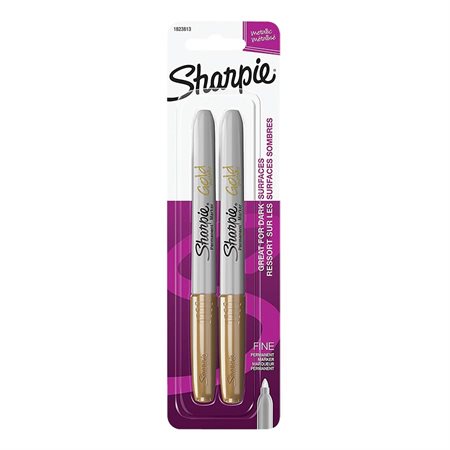 Metallic Marker Package of 2 gold